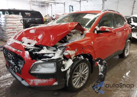 2020 Hyundai Kona Sel z USA, uszkodzony, nr VIN KM8K2CAA6LU572470